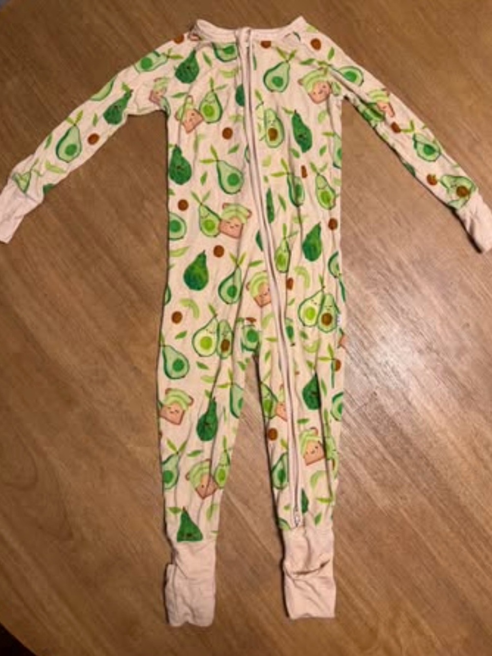 Little Sleepies Avocado Toast Zippy - 18-24 months